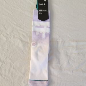 Stance Socks Melt Down Lavender Sz M